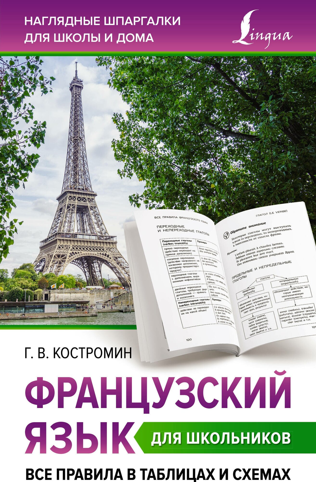 Французский язык для школьников Пособие Костромин Г В 12+