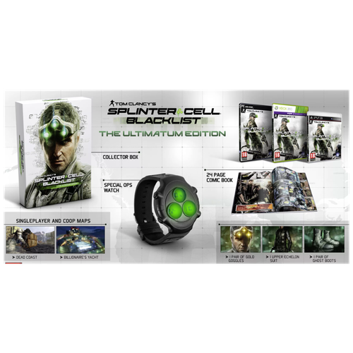 Игра для PC: Tom Clancy's Splinter Cell: Blacklist Ultimatum Edition audiocd the metallica blacklist 4cd