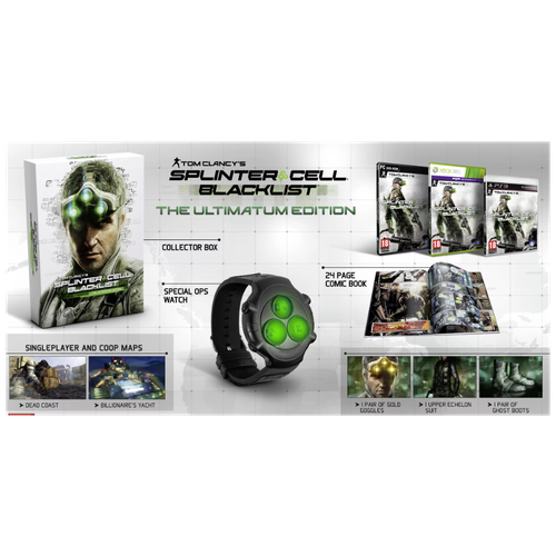 tom clancy s splinter cell blacklist deluxe edition Игра для PC: Tom Clancy's Splinter Cell: Blacklist Ultimatum Edition