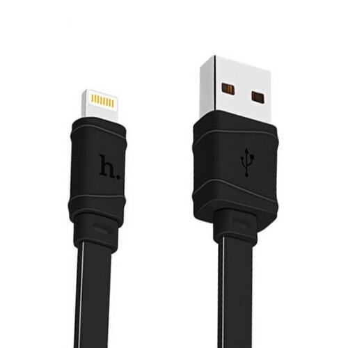 Кабель USB iPhone Lightning Hoco X5 <черный> кабель usb lightning для iphone hoco x38 черный