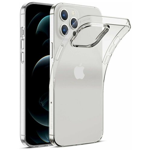 Чехол прозрачный INAKS для Apple iPhone 12/12 Pro