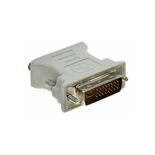 Адаптер Gembird, DVI-A 29(m)-VGA(f), белый адаптер gembird dvi a 29 m vga f белый