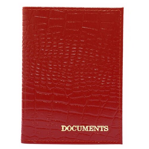 документница для автодокументов forte красный Документница для автодокументов Forte, красный