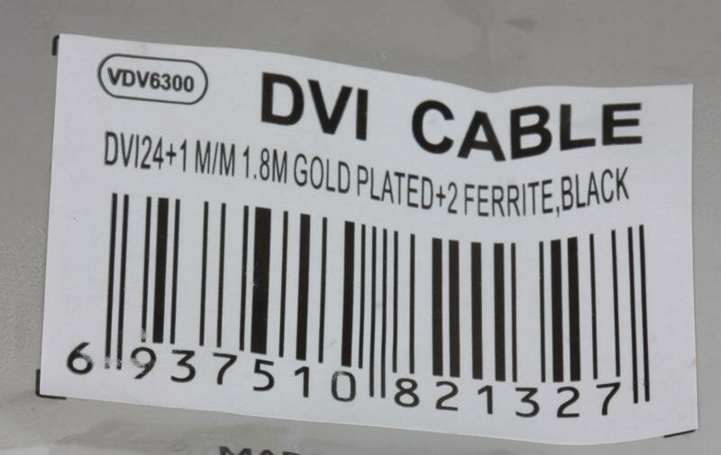 Кабель для монитора VCOM DVI-D-DVI-D Dual Link 1.8 метра [VDV6300-1.8M] - фото №4
