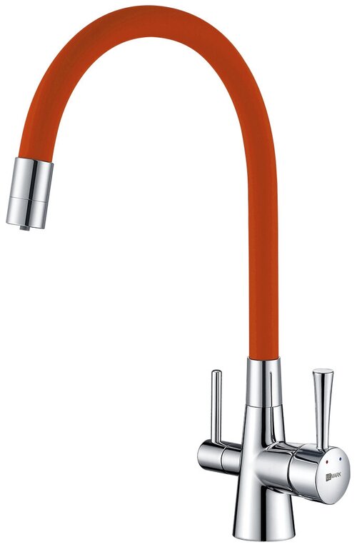 Смеситель Lemark Comfort LM3075C-Orange для кухни с подключением к фильтру с питьевой водой