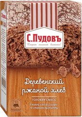 Деревенский ржаной хлеб С. Пудовъ, 500 г