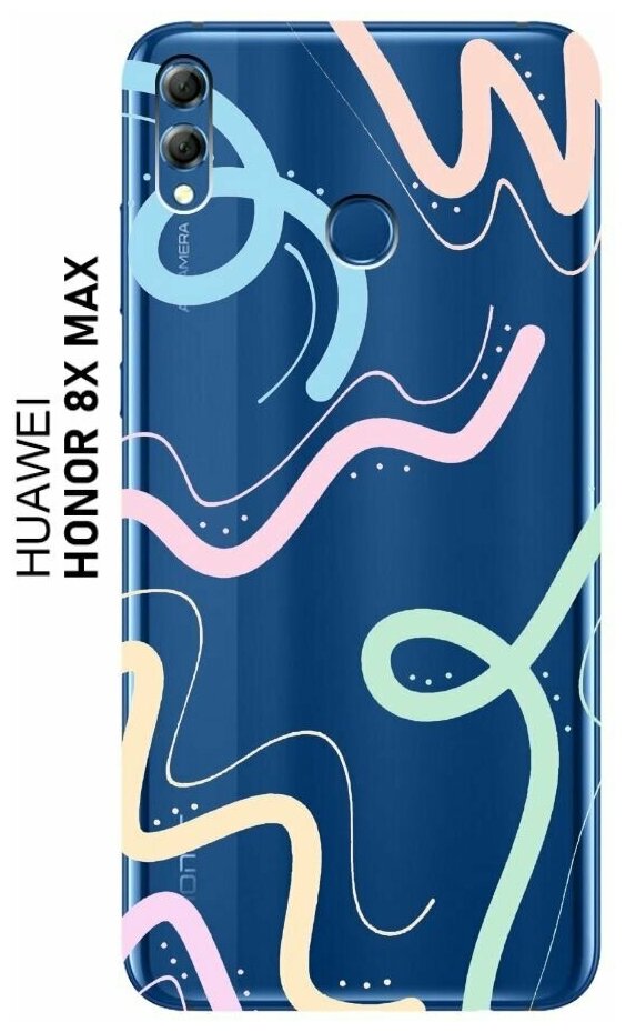 Чехол с принтом на Huawei Honor 8 X MAX/Хонор 8 икс Макс