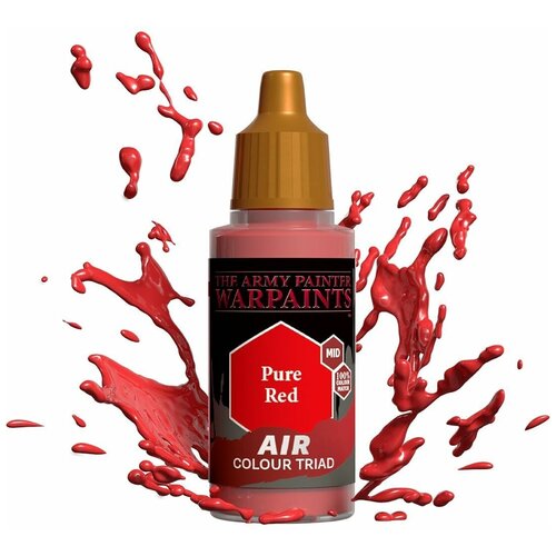 Акриловая краска для аэрографа Army Painter Air Pure Red акриловая краска для аэрографа army painter air archangel red