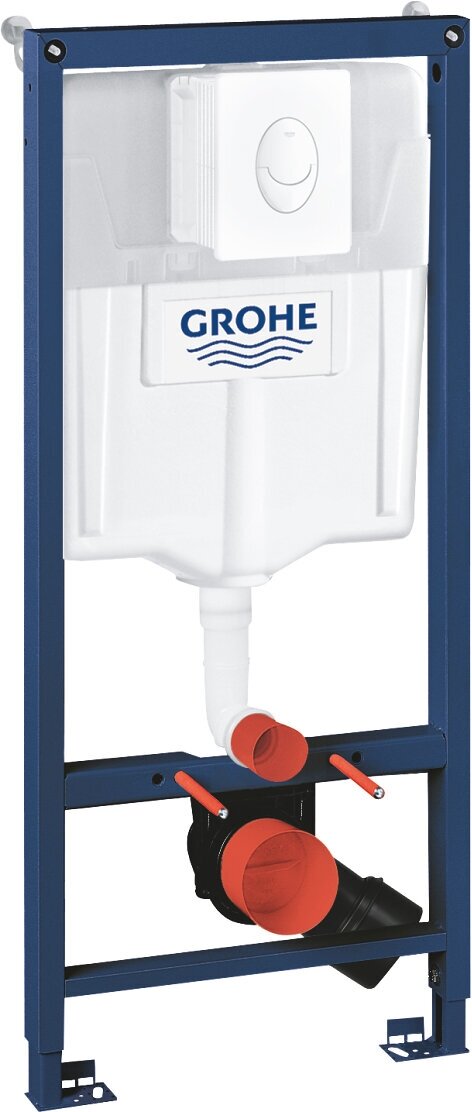 Система инсталляции для унитаза GROHE Rapid SL с панелью смыва Skate Air (3 режима) (113 м) альпин-белый (38722001)