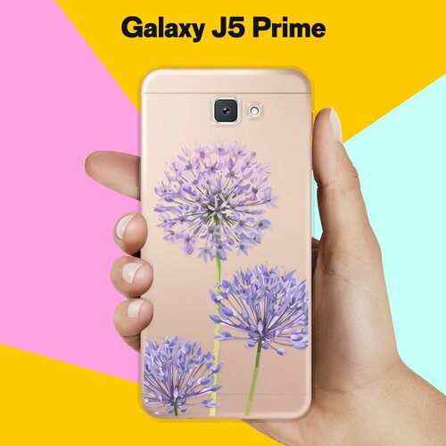 Силиконовый чехол на Samsung Galaxy J5 Prime Цветы 40 / для Самсунг Галакси Джей 5 Прайм силиконовый чехол на samsung galaxy j5 prime 2016 самсунг галакси джей 5 прайм 2016 акварельные бабочки прозрачный