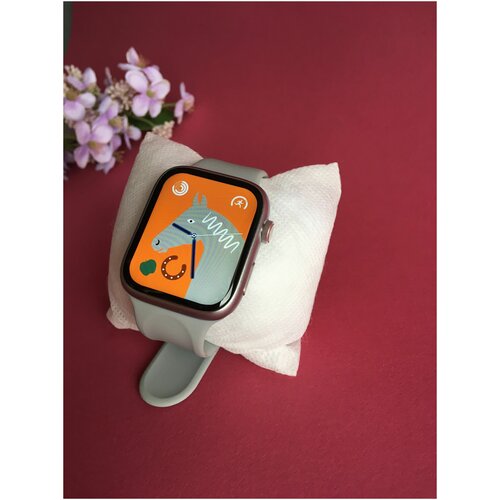 Смарт часы x8 Pro 45 mm серебренные часы 250000₽