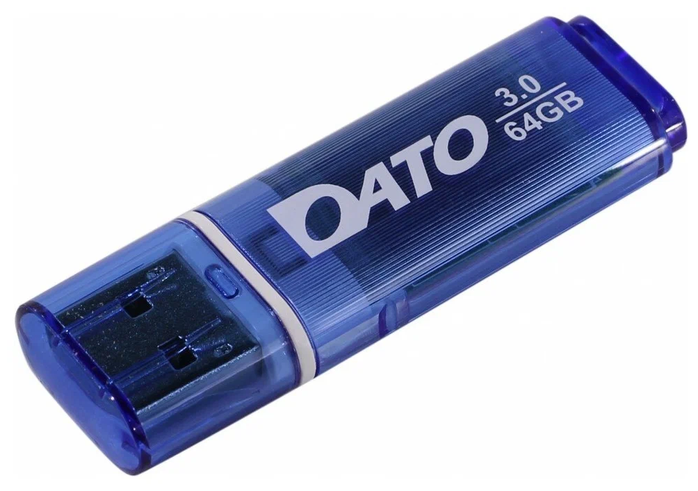 Флеш Диск Dato 64Gb DB8002U3 DB8002U3B-64G USB3.0 синий