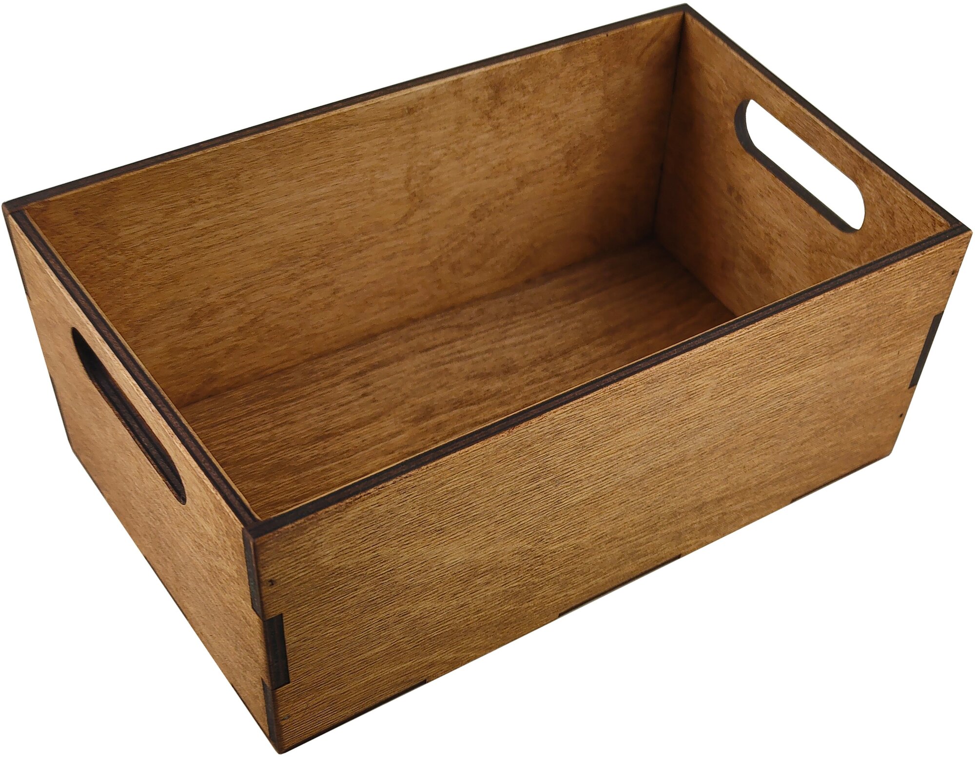 Ящик для хранения ZELwoodBOX, 25х14х10 см, дуб коньяк - фотография № 3