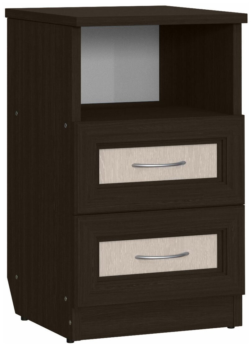 фото Тумба с нишей Уют сервис Мерлен 704 Венге / Дуб Атланта