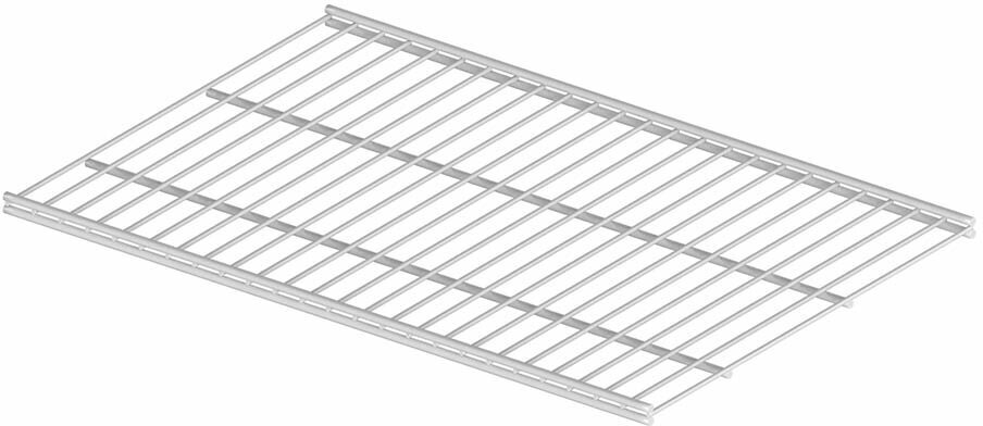 Полка сетчатая металлическая белая 603х306 мм Титан-GS