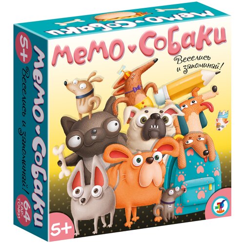 настольная игра дрофа медиа мемо космос 4241 Настольная игра Дрофа-Медиа Мемо. Собаки