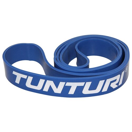 фото Лента-амортизатор tunturi power band, высокое сопротивление, цвет - синий