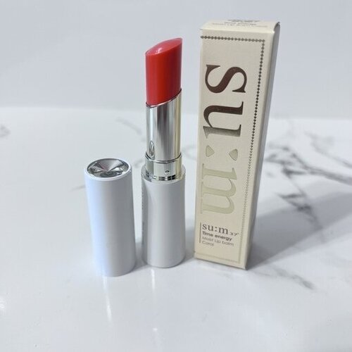 Su: m37 Ухаживающий, увлажняющий бальзам для губ (коралловый)Time Energy Moist Lip Balm Coral