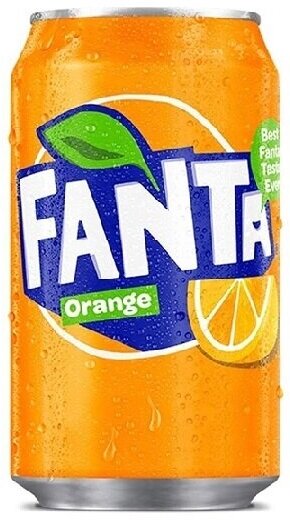 Газированный Напиток Fanta Orange / Фанта Апельсин 330мл (германия) - фотография № 3