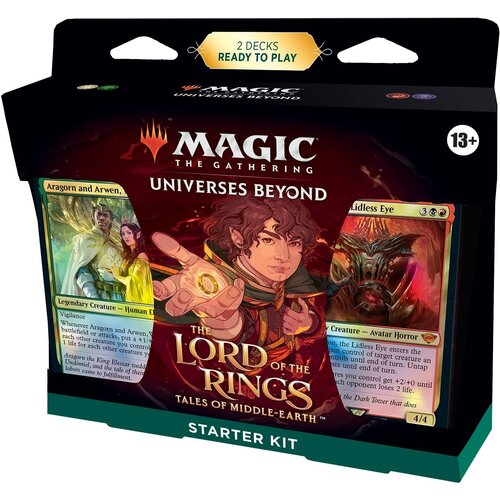 Magic The Gathering: Starter Kit издания Universes Beyond The Lord of the Rings Tales of Middle-Earth на английском