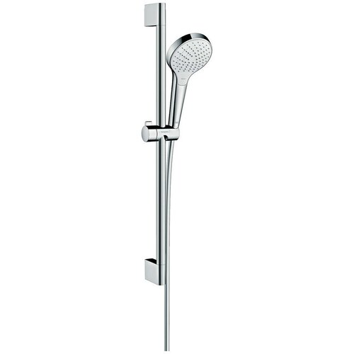 Душевой гарнитур Hansgrohe Croma Select S Vario 26562400 белый/хром душевой комплект hansgrohe croma select s vario 26562400 хром хром 1600 мм