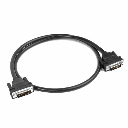 Кабель GCR DVI-D - DVI-D (GCR-DM2DMC), 0.5 м, черный кабель gcr dvi d dvi d gcr dm2dmc 0 5 м черный