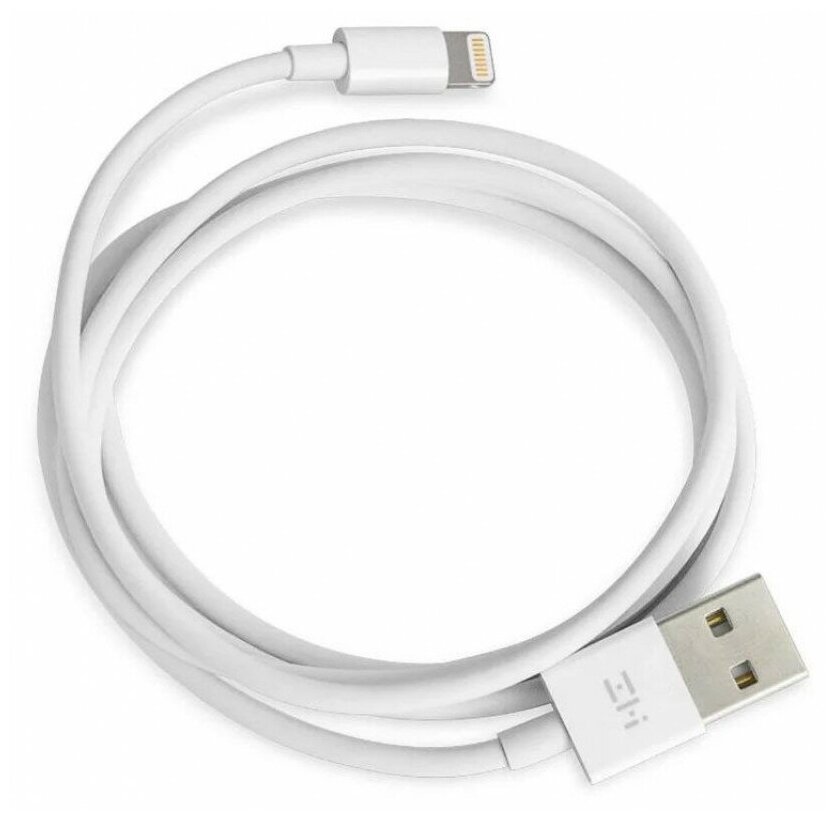 Кабель ZMI MFi USB - Lightning (AL813C) 100 см белый