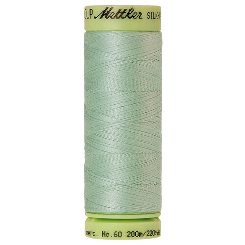 нить для машинного квилтинга silk finish cotton 60 200 м 100% хлопок 1085 twilight 9240 1085 Нить для машинного квилтинга SILK-FINISH COTTON 60, 200 м 100% хлопок 1090 Snomoon ( 9240-1090 )