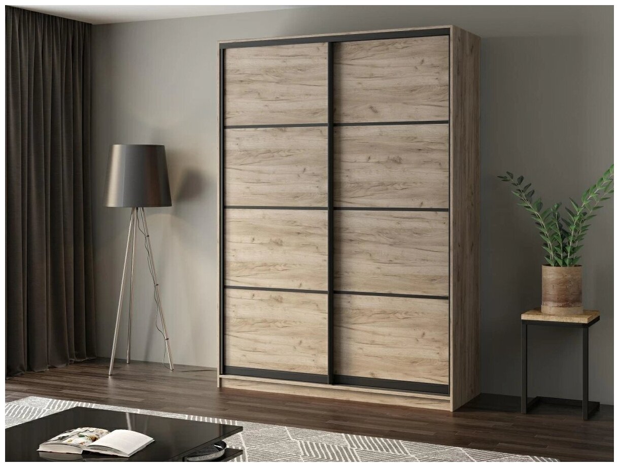 фото Шкаф-купе Матэрна "Лофт" 2-х дверный глухой