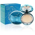 Пудра для лица увлажняющая с запасным блоком Collagen Hydro Moisture Two Way Cake #13 - изображение