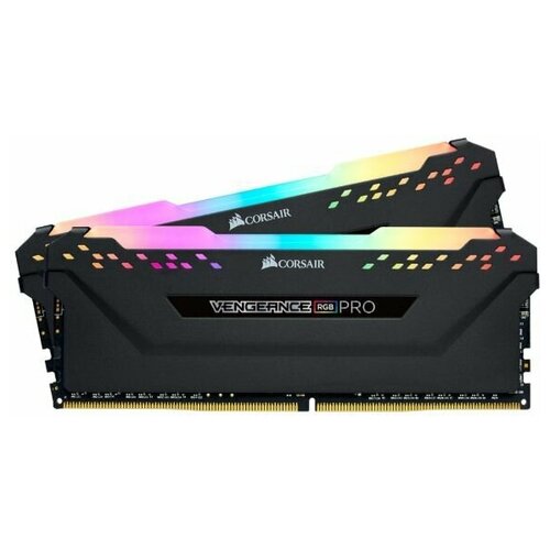 Оперативная память Corsair Vengeance RGB PRO 16 ГБ (8 ГБ x 2шт.) DDR4 3600 МГц DIMM CL16 CMW16GX4M2D3600C16