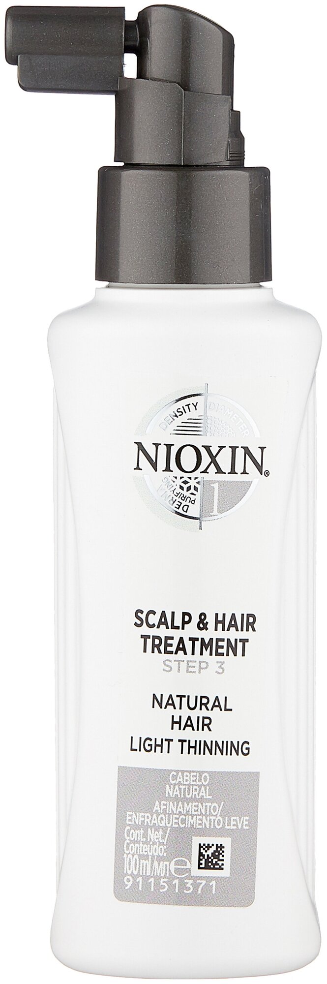 Nioxin System 1 Питательная маска для кожи головы, 100 мл, бутылка