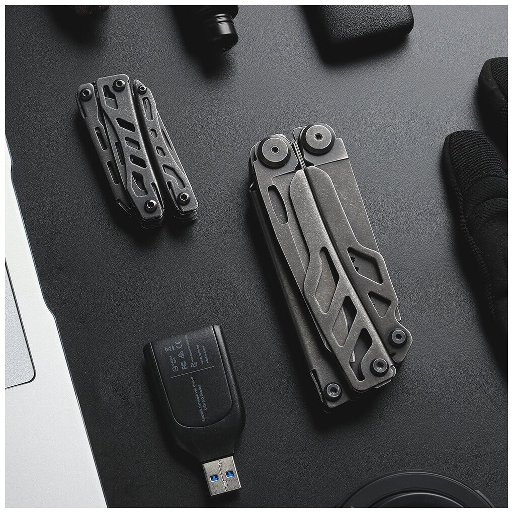 Мультитул Nextool Flagship Pro, черный (NE20120) - фото №15