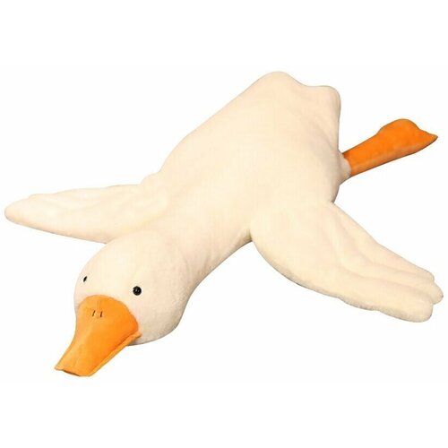Мягкая игрушка Гусь Утка белый 45 см