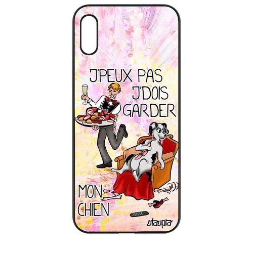 фото Чехол для honor 8a, "не могу - у меня собака!" шутка юмор utaupia