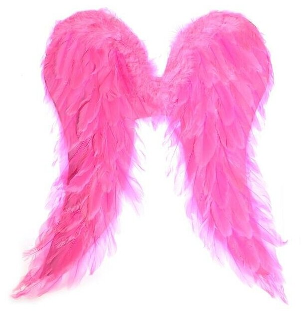 Крылья Ангел, 50х50, цвет розовый