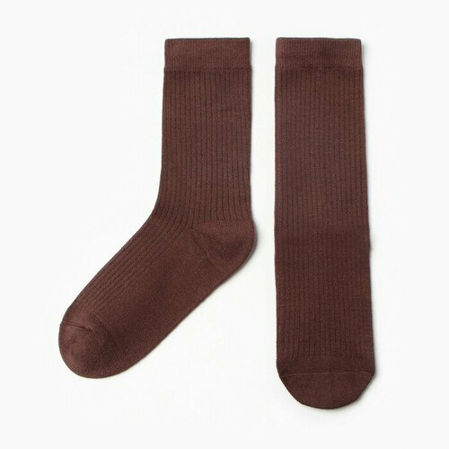Носки Minaku, размер 36/39, коричневый носки размер 39 коричневый