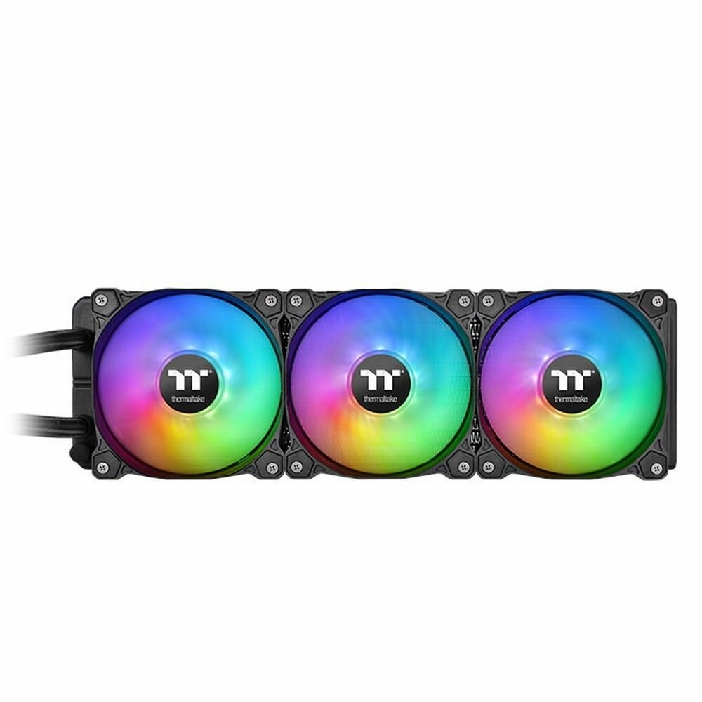 Floe Ultra 360 RGB/All-In-One Liquid Cooling System/Water Block 2.1inch LCD/Fan 120*3 /PWM 500~1500rpm/LED Software Control CWT Thermaltake - фото №2