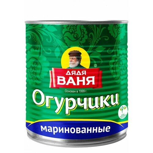 Дядя Ваня Огурчики маринованные 2900 г