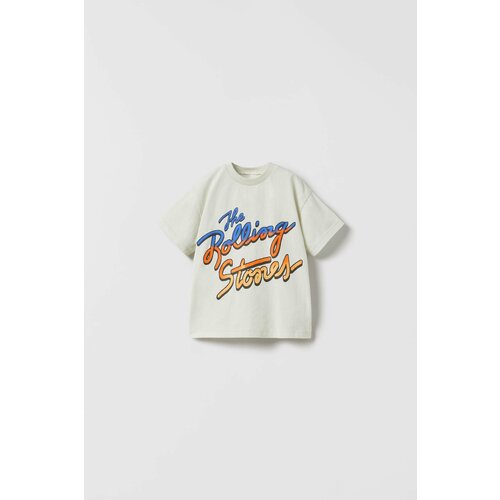 фото Футболка zara, размер 104 см (3-4 года), белый