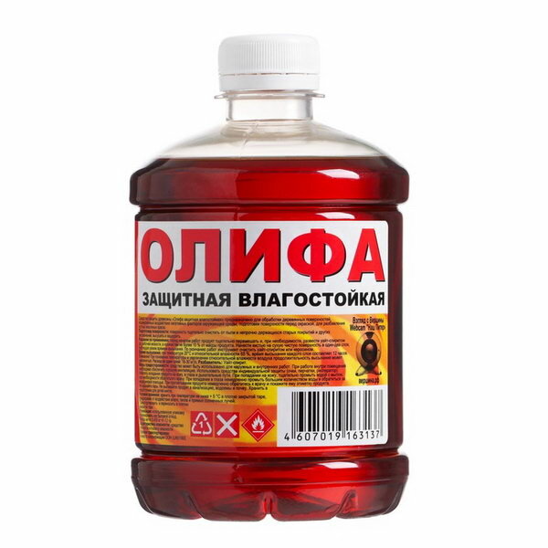 фото Олифа защитная влагостойкая 0.5 л