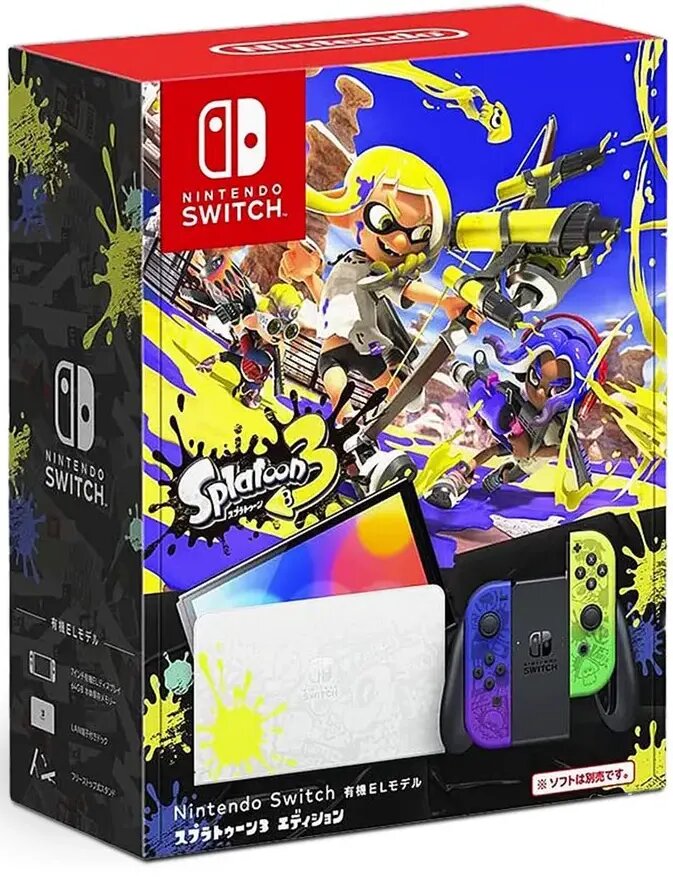 Игровая консоль Nintendo Switch OLED Splatoon 3 Edition