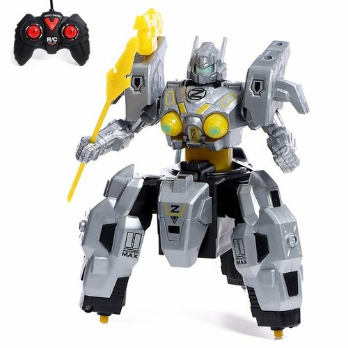 Робот радиоуправляемый Киборг световые и дымовые эффекты работает от батареек 2797₽