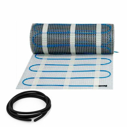 Теплый пол электрический под плитку двужильный тонкий мат TSS 25 кв м 3280₽