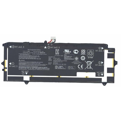 аккумуляторная батарея для ноутбука hp elite x2 1012 g1 mg04xl 7 6v 5000mah oem Аккумуляторная батарея MG04XL для HP Elite x2 1012 G1