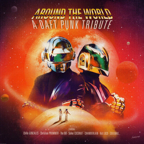 Various Artists "Виниловая пластинка Various Artists Around The World - A Daft Punk Tribute"