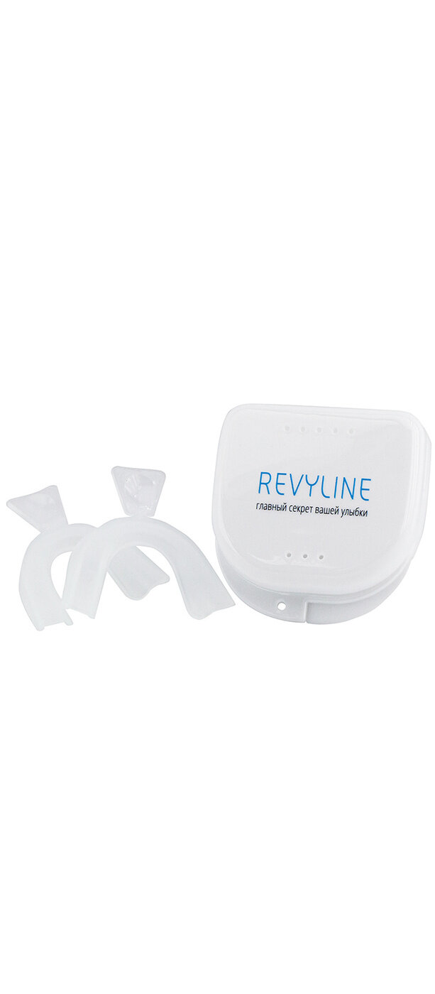 Изображение Капы Revyline Силиконовые, термокапы (2 шт ), капы стоматологические, отбеливание зубов, Ревилайн