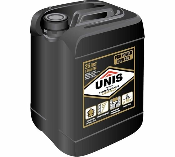 фото Универсальная грунтовка UNIS 5 л 4607005180407