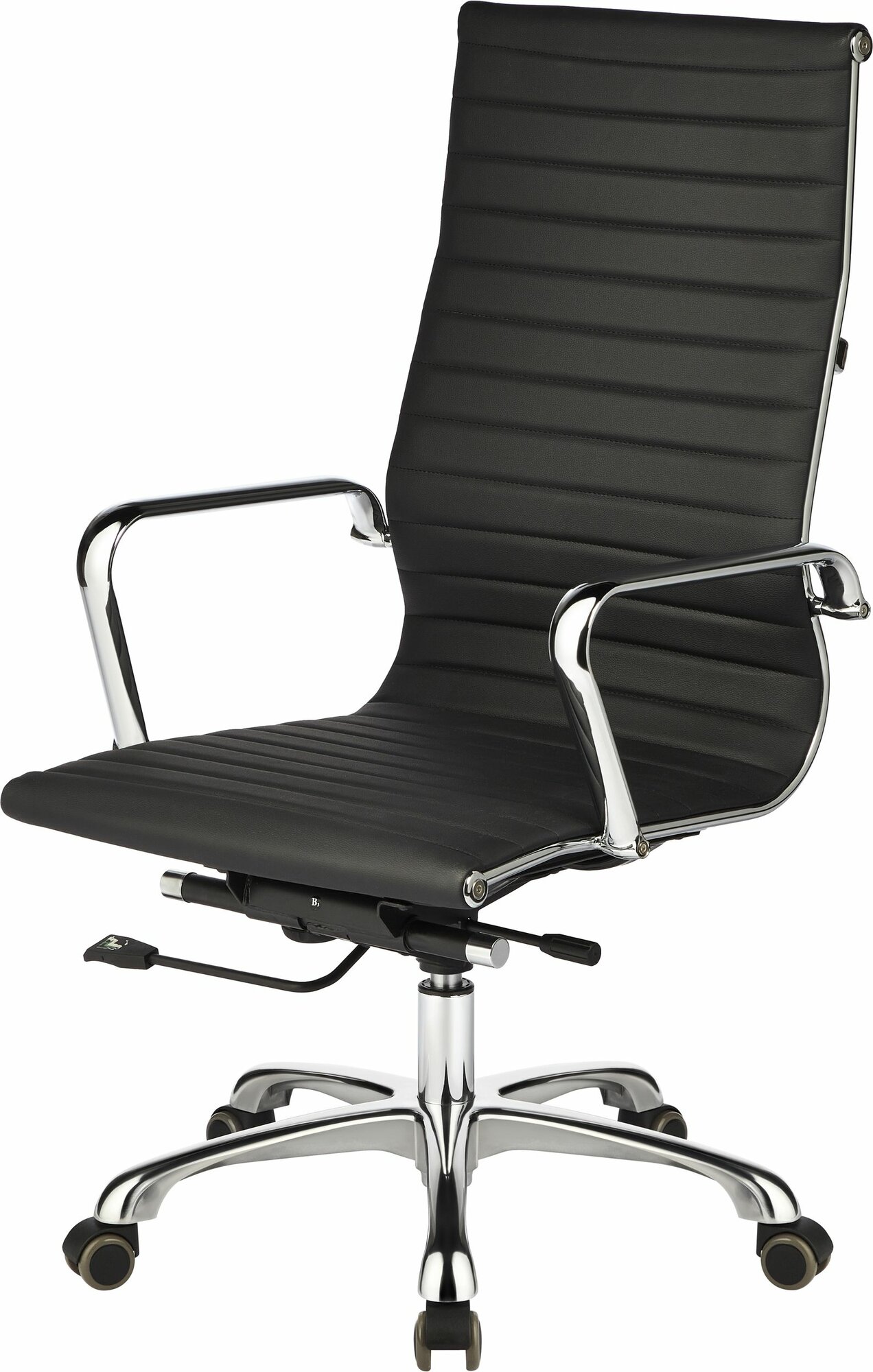 Кресло руководителя Easy Chair 705 TPU к/з черный, хром