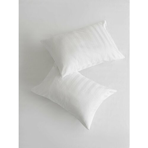 Наволочки 5070 Страйп сатин 33 Хлопок 100 2 штуки в упаковке 700₽